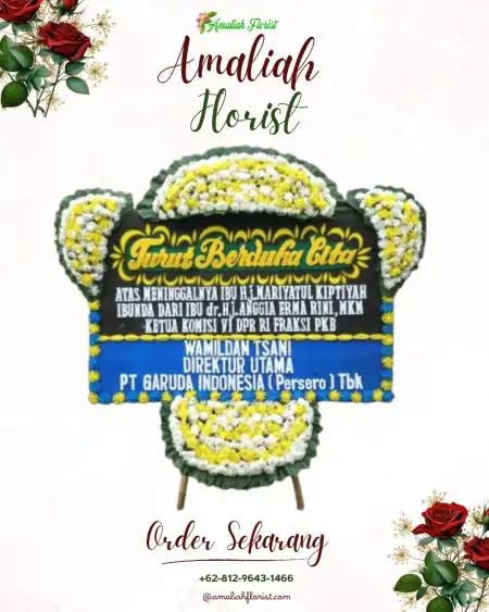 Papan Bunga Duka Susukan Agung